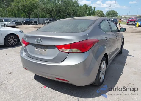 2012 Hyundai Elantra Gls (Ulsan Plant) из США, поврежденный, VIN KMHDH4AEXCU411894